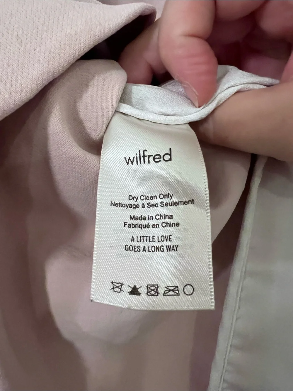 Wilfred relaxed double